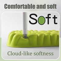 Semelles intérieures confortables en silicone et mousse à mémoire de forme PU pour hommes et femmes, respirantes, légères, absorbant les chocs, rehaussant la voûte plantaire