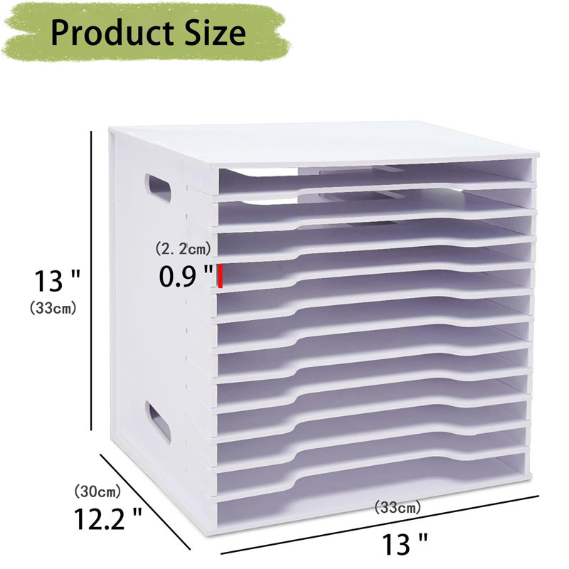 12-Layer Paper Clipper Rack [33CM]