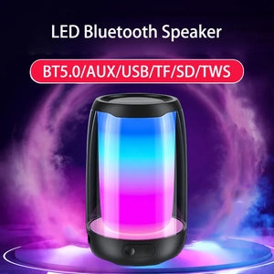 ลำโพงพกพาเสียงเซอร์ราวด์ Pluse4 พร้อมไฟ LED สีสันสดใสขนาดเล็ก ซับวูฟเฟอร์ กันน้ำ และไร้สาย สำหรับใช้งานกลางแจ้ง - Product Image 5