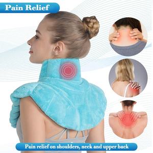 Involucro riscaldante per alleviare il dolore alla spalla del collo caldo e freddo a microonde di nuovo design con lavanda - Product Image 5