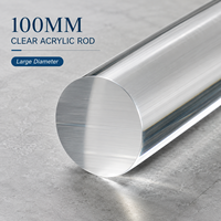 Barre/Colonne en Acrylique PMMA Transparent Solide Xiangwang, Diamètre Personnalisé avec Traitement sur Mesure, Température d'Impression 200°C, Fabriqué en Chine