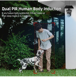 Ubox הגעה חדשה באיכות גבוהה סולארית Ccctv מערכת 4g אבטחה חיצונית עם wifi וידאו בית חווה מודל אזעקה AOP-AD300 - Product Image 4