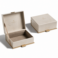 Boîte d'emballage OEM en carton blanc, personnalisée pour thé, café en poudre, cosmétiques, avec estampage doré, pliable
