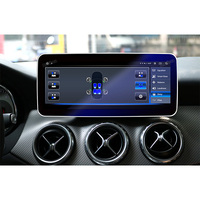 Radio Multimedia con Pantalla de 10.25 Pulgadas para Automóvil Android, Sistema de Navegación GPS Estéreo, Mirror Link para Benz GLA CLA