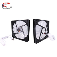 Approvisionnement d'usine 12018 Grand Volume D'air Ventilateur Axial 3100RPM Ventilation DC Brushless Ventilateur De Refroidissement 120x120x18mm