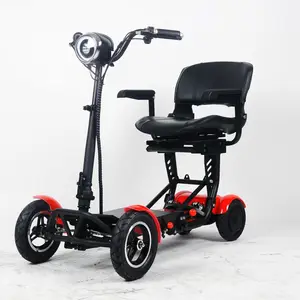 UWant Dobrável viagem transformador 4 rodas elétrico golf mobilidade scooter para idosos adulto mobilidade scooter 4 rodas scooters