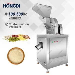 High Efficiency Fine Powder Pulverizer <b>Grinder</b> with Motor for Food Processing and Chemical Material Crushing - Product Image 2
