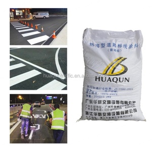 High Reflective and Strong Adhesion Thermoplastic Road Marking <b>Paint</b> China Manufacturer Thermoplastic Road Marking Powder - Product Image 1