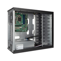 New Design ATX Aluminum Alloy Gaming PC Case with Fan OEM/ODM USB 3.0 Mid Tower Stock