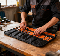 Sac de rangement pour outils robuste d'usine OEM - Pochette en nylon portable pour clés et outils à main