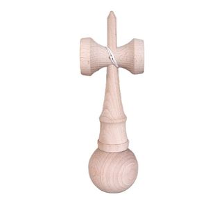 Jouet Kendama en bois peint en couleur, de type dextérité, pour développer la coordination œil-main des enfants (vente en gros) - Product Image 1