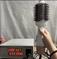 Brosse coiffante 3-en-1 nouvelle et améliorée 1200W, anti-frisottis, volumisante, brosse à air chaud ronde tout-en-un, sèche-cheveux