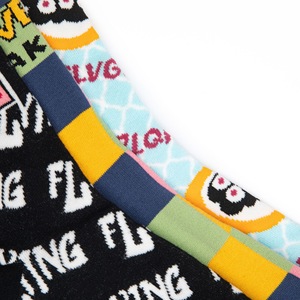 Chaussettes personnalisées avec logo, chaussettes mi-mollet pour femmes, chaussettes en coton à motifs de dessins animés japonais, chaussettes épaisses pour l'automne et l'hiver - Product Image 5