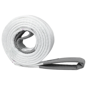 핫 세일 1t 2t 3t 4t 5t 6t 8t 10t 12t 20t 50t 웨빙 슬링 폴리 에스터 패브릭 리프팅 슬링 아이 타입 플랫 웨빙 리프팅 슬링 - Product Image 1