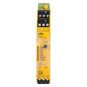 Pilz PNOZ s3 24VDC 2 N/O Safety <b>Relay</b> For E-Stop Safety Gates Light Grids - Product Image 1
