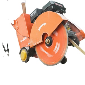 Coupe-route en béton diesel, scie à moteur à essence, machine de découpe d'asphalte 180 mm, coupe-béton haute efficacité - Product Image 1