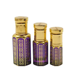 Fancy Dubai Mahal Roll On Attar 3Ml 6Ml 12Ml Minyak Oud Parfum Tola Attar Botol dan Pemasok Kemasan