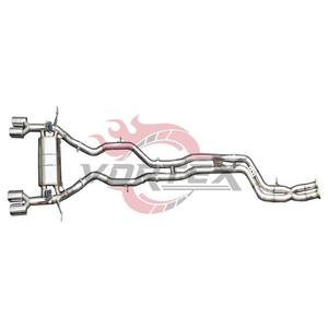 Escape Catback Valvetronic de Acero Inoxidable VORTEX T304 para BMW F80 M3/F82 M4 S55 3.0T 2014-2020, Tubo Medio de Alto Flujo, Espejo - Product Image 5