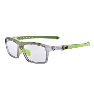 ファッションスポーツグラスメンズ眼鏡近視処方メガネTR90フレームバスケットボールアイウェア