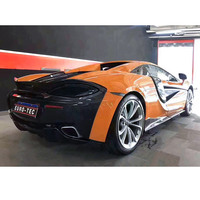 Kits de Carrocería Novite para McLaren 570S, Juego Completo de Alta Calidad en Fibra de Carbono Seca, Color Negro Carbono, Alerón Delantero, Faldones Laterales, Difusor, Rejillas de Ventilación, Canards