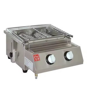 Barbecue à gaz en acier inoxydable personnalisable à deux têtes, quatre têtes et <span class=keywords><strong>six</strong></span> têtes pour l'extérieur, disponible pour les hôtels et les restaurants - Product Image 5