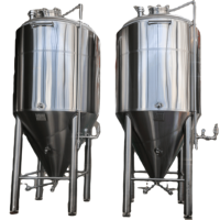 Offres Spéciales : Fermenteur Unitank en Acier Inoxydable à Double Enveloppe 1000L, 2000L, 3000L
