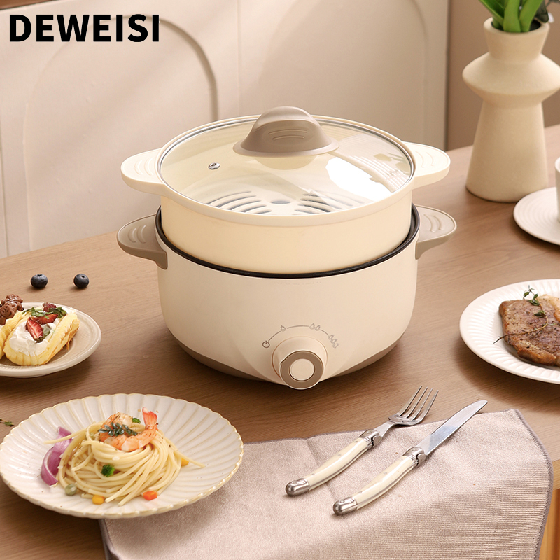 Электрическая сковородка DEWEISI, 24 см