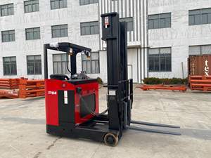 Carretilla elevadora/apilador de alcance eléctrico de 2 toneladas, carretilla elevadora de almacén eficiente de altura de elevación de 6M | Diseño compacto - Product Image 5