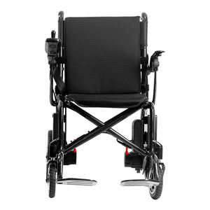 Best Selling 2025 Luxury Carbon Fiber Electric Travel Wheelchair Folding Portable Remote Control Disabled Wheel <strong>Chair</strong> Wholesale - Product Image 5