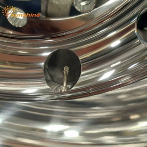 Jante de camion en aluminium forgé 22,5x8,25 pour camions lourds commerciaux, jante en alliage léger haute performance, DDP disponible - Product Image 4
