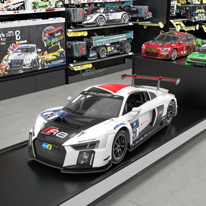 1:14 trắng năng động RC drift xe cho trẻ em chuyên gia cấp Kim Loại xây dựng với đèn pha & ánh sáng phía sau cho thu thập quà tặng cho - Product Image 3