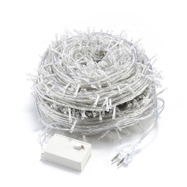 100M 600LED String Lights Christmas Holiday Indoors Outdoors LED Lights for Wedding Party Home Garden Led Strip Light