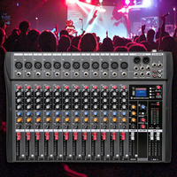 Console de Mixage Audio Sonore Professionnelle USB Karaoké 6/8/12/16 Canaux avec Fonction d'Annulation de Bruit – Cartes Son Audio et Mixeurs