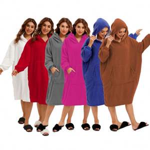 2022 orsacchiotto <span class=keywords><strong>pigiama</strong></span> per adulti abito in velluto con chiusura in vita elastica tutina termica per l'autunno e la primavera tessuto - Product Image 3