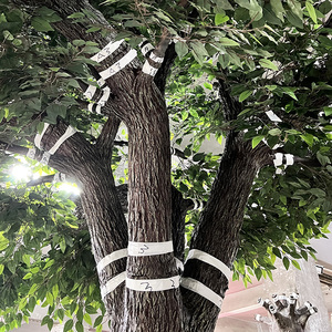Natural <strong>Fake</strong> Big Tree Unique Decor Indoor <strong>Large</strong> Artificial Ficus Tree Arch Shape Green Banyan Tree Durable Fiberglass <strong>Plants</strong> - Product Image 5