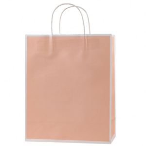 ถุงกระดาษสีคุณภาพสูง ถุงของขวัญคราฟท์พร้อมหูหิ้วกระดาษแบบบิด - Product Image 6