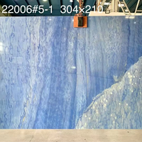Dalle de quartzite bleu Azul Macaubas, plaque de marbre polie, taille personnalisée pour le revêtement mural, la décoration intérieure