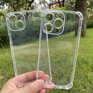 Custodia posteriore in Tpu trasparente in Tpu 1.5mm trasparente per <span class=keywords><strong>iPhone</strong></span> 17 16 15 Plus <span class=keywords><strong>13</strong></span> 14 Pro Max custodia antiurto - Product Image 2