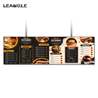 Affichages et signalisation numérique de restaurant électronique personnalisé écran de menu numérique de lecteur pour restaurant à menu publicitaire de restauration rapide