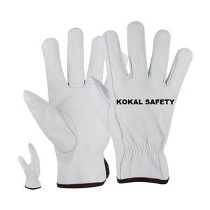 Guantes de trabajo de cuero para hombre Guantes de trabajo de seguridad para construcción industrial - Product Image 6