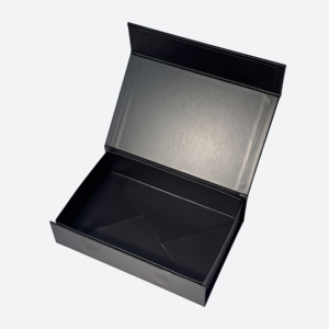 Scatola Regalo Magnetica di Lusso <span class=keywords><strong>Formato</strong></span> B7 con Coperchio, Confezione Pieghevole in Materiali Riciclati per Piccole Imprese con Nastro - Product Image 2