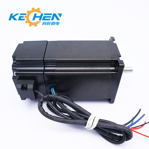 มอเตอร์สเต็ปเปอร์ Kechen ขนาด 57x75 มม. 1.8 องศา มอเตอร์ไฟฟ้าขนาดเล็กแบบไฮบริด DC 2 เฟส แกนขนาด 12 มม. พร้อมเบรก - Product Image 3