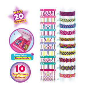 Machine à fabriquer des bracelets d'amitié pour enfants avec kit de tressage et fils colorés pour la création de bracelets d'amitié uniques - Product Image 3