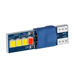 12V Auto Lighting System New T10 LED Car <b>Bulb</b> Change Color Blue/White Gradie W5w 194 168 Interior Dome Reading Light 2835 - Product Image 1
