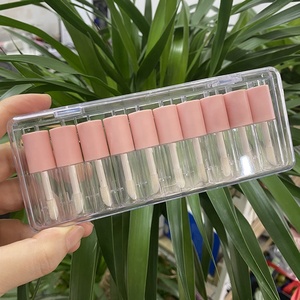 Mỹ Phẩm FAYE 10 Cái 4Ml Rỗng <span class=keywords><strong>Lipgloss</strong></span> Container Hồng/Khỏa Thân Nhỏ/Mini Tự Làm Lip Gloss Ống Với Applicator - Product Image 5