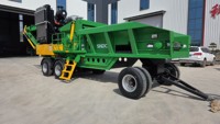 Broyeur de souches diesel, déchiqueteuse de bois