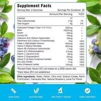 OEM Fabriek Biotine Collageen Gummies Natuurlijk Kruidensupplement voor Haar Huid Nagels Voedingsupplement Gummies