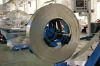 Machine automatique de fabrication de conduits spirales HYRUN, moteur haute stabilité, tubeformeuse pour la production de conduits CVC, 9,5 kW, acier galvanisé/inox
