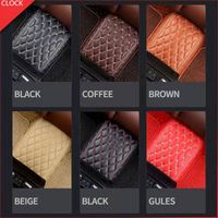 Tapis de sol et repose-pieds de voiture en cuir PU imperméable de luxe, sur mesure, faciles à nettoyer, épaisseur 10 mm, ensemble complet 5 pièces