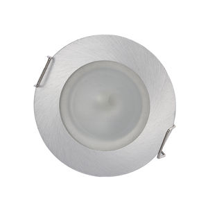 Luminaire rond à LED en acier inoxydable pour petite <span class=keywords><strong>hotte</strong></span> de cuisinière Luminaires à LED pour armoires et placards - Product Image 1